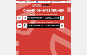 Matchs de nos jeunes du 27/09/2025