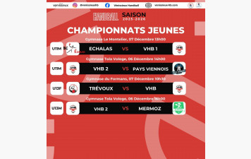 Programme du week-end du 6 et 7 décembre